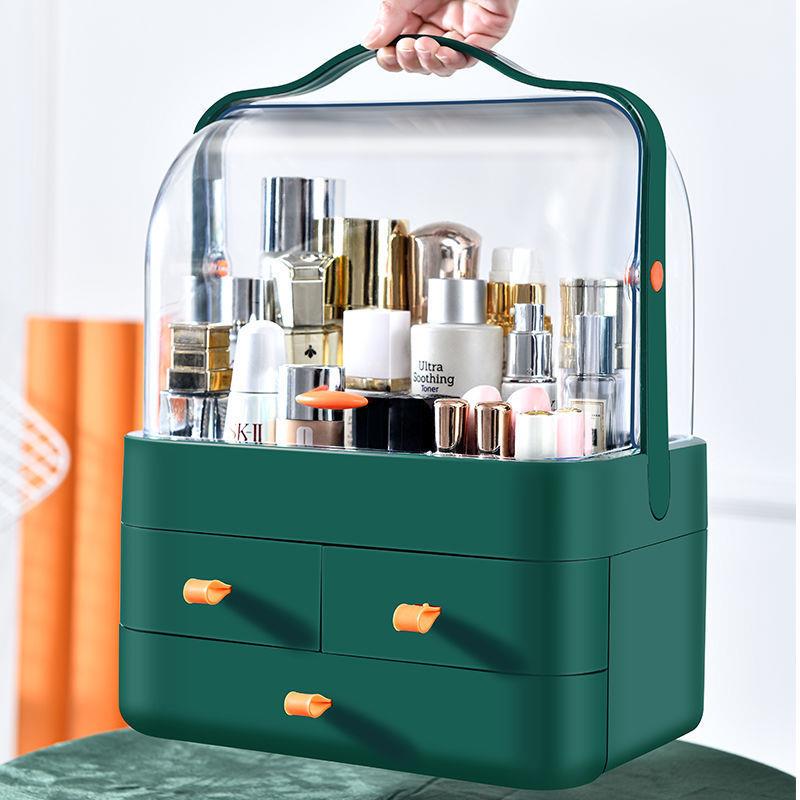 Luxury Skincare Organizer - 고급 화장품 수납함 서랍형 방진 데스크탑