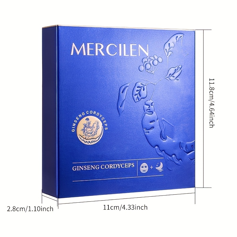 메르실렌 인삼 동충하초 콜라겐 고급 탄력 및 보습 마스 - Luxury Skincare Treatments 리뷰 및 가격