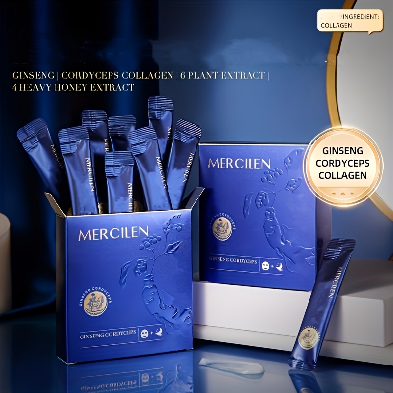 메르실렌 인삼 동충하초 콜라겐 고급 탄력 및 보습 마스 - Luxury Skincare Treatments 리뷰 및 가격