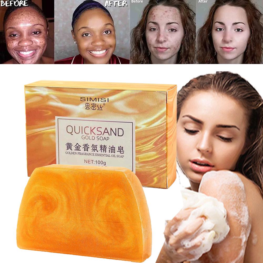 수제 골드 비누, 사다리꼴 고무 펩타이드 함유, 에센셜 - Luxury Skincare Oil 리뷰 및 가격